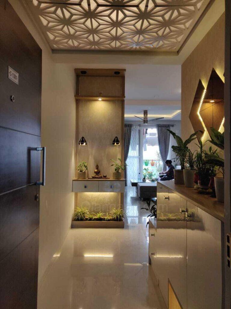 Abhishek-olangana designs Foyer-after-completion