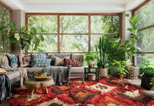 Bohemian style interior designer