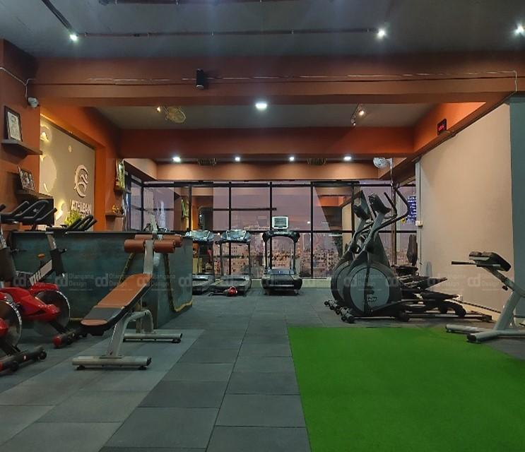 ATHLEAN GYM INTERIOR BY OLANGANA